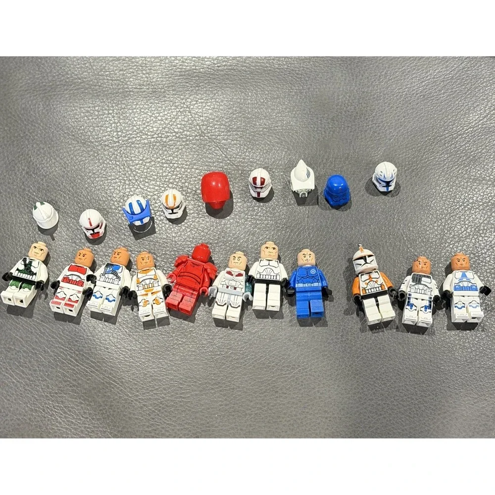 LEGO Star Wars Clone Trooper Minifigure Lot Jek-14 Gree 501st 212th Guard